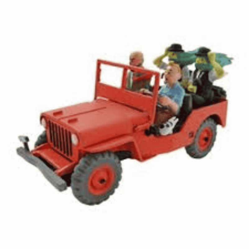 WILLYS MB 1943 -TINTIN AU PAYS DE LOR NOIR