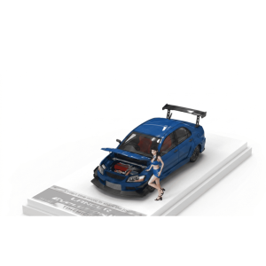 MITSUBISHI LANCER EVOLUTION BLUE 