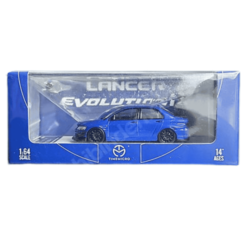 MITSUBISHI LANCER EVOLUTION BLUE 