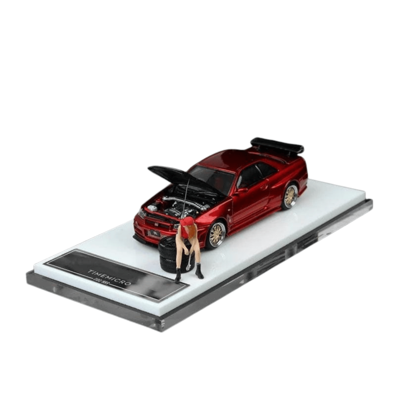 Nissan Skyline GT-R R34 RED