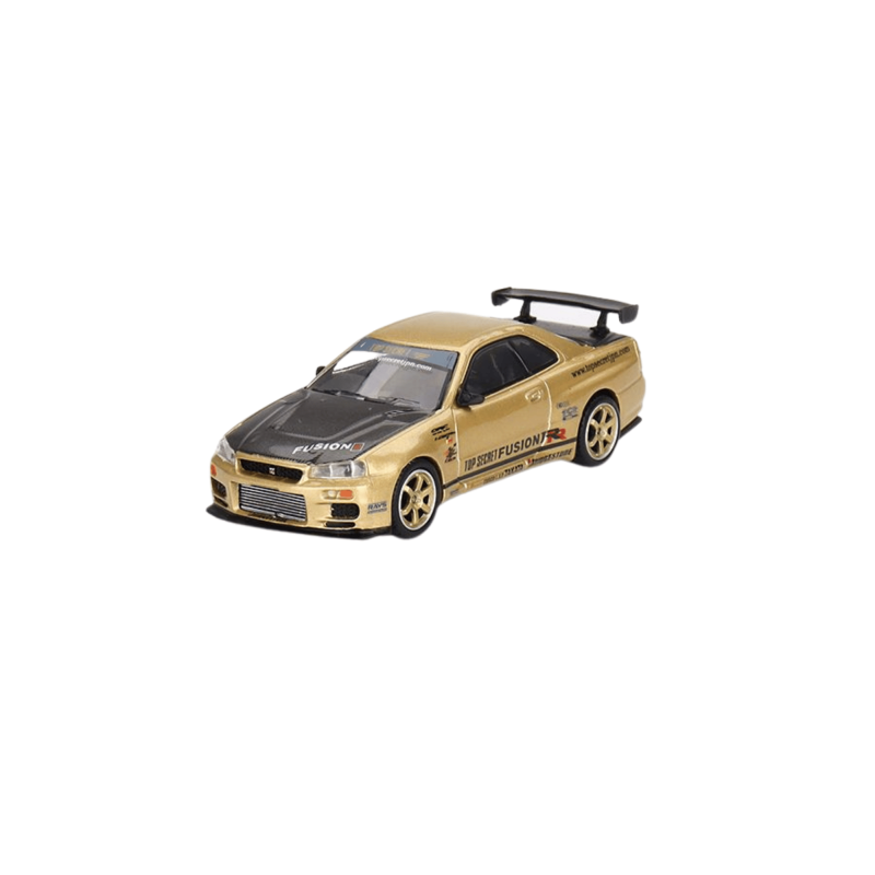 Nissan Skyline GT-R (R34) Top Secret Gold