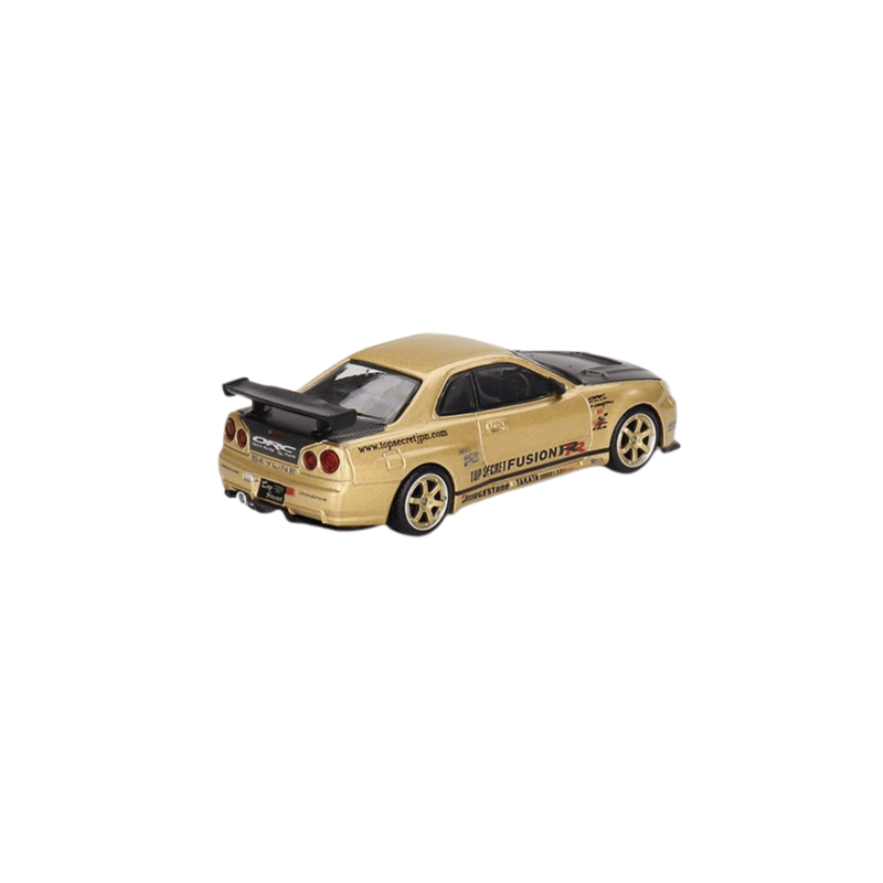 Nissan Skyline GT-R (R34) Top Secret Gold