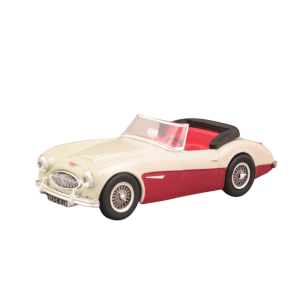 22005 AUSTIN -HEALEY 3000 IVORY WITH TARTAN RED