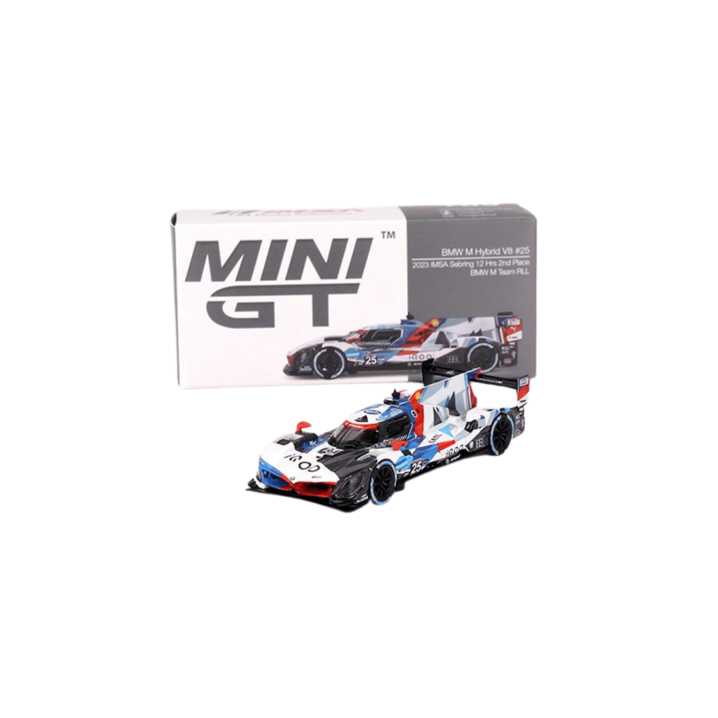 BMW M Hybrid V8 #25 BMW M Team RLL 2023 IMSA Sebring 12 Hrs 2nd Place